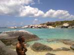 Devil's Bay, ao lado de The Baths, em Virgin Gorda - BVI